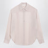 The Frankie Shop Semi-sheer pink shirt