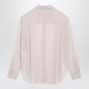 The Frankie Shop Semi-sheer pink shirt
