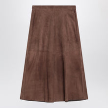  S Max Mara Brown skirt in suede