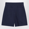 Weekend Max Mara Bermuda blue in cotton and linen
