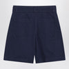 Weekend Max Mara Bermuda blue in cotton and linen