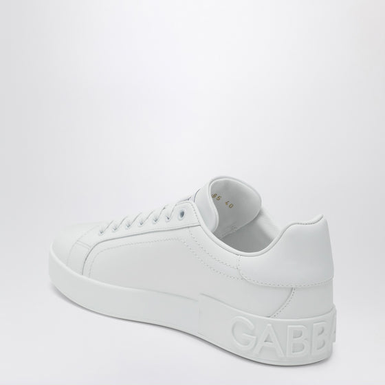 Dolce & Gabbana Dolce&Gabbana White Portofino sneakers in leather