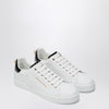 Dolce & Gabbana Dolce&Gabbana White/gold leather Portofino sneakers