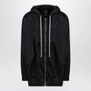 Champion x Rick Owens Lightweight black zip jacket in nylon