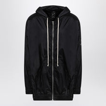  Champion x Rick Owens Lightweight black zip jacket in nylon