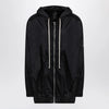 Champion x Rick Owens Lightweight black zip jacket in nylon