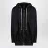 Champion x Rick Owens Lightweight black zip jacket in nylon