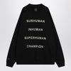 Champion x Rick Owens Black Jumbo Jeson sweatshirt