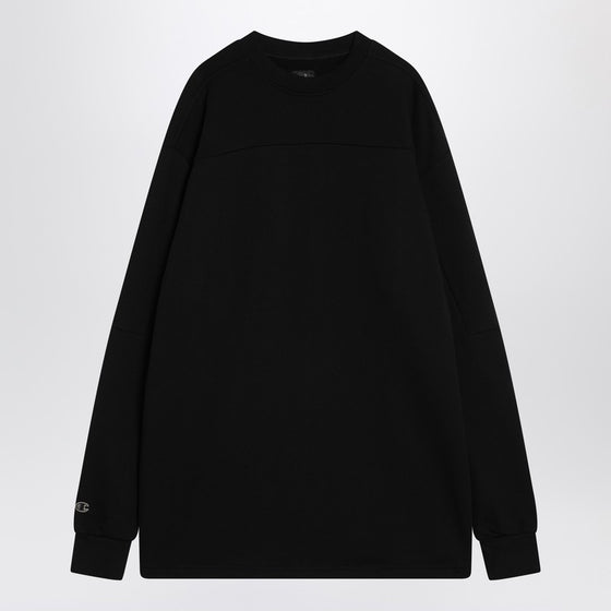 Champion x Rick Owens Black Tommy T sweatshirt