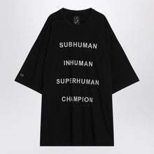  Champion x Rick Owens Black Tommy T T-shirt