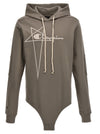Champion X Rick Owens Hooded Bodysuit