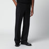 Lardini Black linen trousers