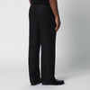 Lardini Black linen trousers