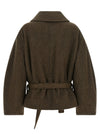 Lemaire Short Wrap Coat