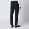 PT Torino Navy blue wool-blend trousers
