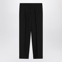  PT Torino Black virgin wool trousers