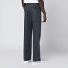 PT Torino Gray wool and cashmere trousers