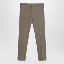  PT Torino Slim-fit military green trousers in cotton