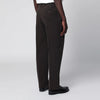 PT Torino Dark Brown Cotton Trousers