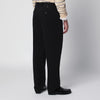 PT Torino Black Cotton Trousers