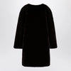 The Frankie Shop Brown faux-fur coat