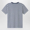 A.P.C. Striped blue and white crew-neck T-shirt
