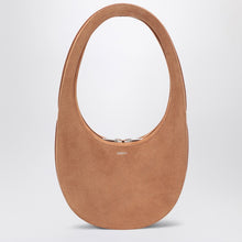  Coperni Brown suede leather Swipe Bag