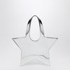 Coperni Mini Star mirrored silver tote bag