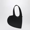 Coperni Mini Heart bag in black leather