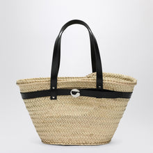  Coperni Palm medium raffia shopping bag