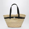 Coperni Palm medium raffia shopping bag