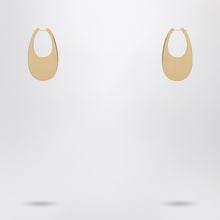  Coperni Large golden Swipe earrings