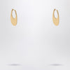 Coperni Large golden Swipe earrings