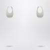 Coperni Large silver Swipe earrings