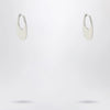 Coperni Large silver Swipe earrings