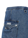 Coperni Denim Cargo Skirt