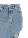 Coperni One-leg Denim Skirt