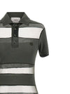 Coperni Striped Sheer Polo Dress