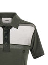 Coperni Sheer Striped Polo Shirt