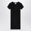Coperni Black mini dress with heart