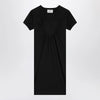 Coperni Black mini dress with heart