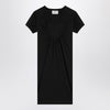 Coperni Black mini dress with heart