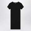 Coperni Black mini dress with heart