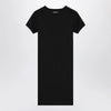 Coperni Black mini dress with heart