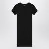 Coperni Black mini dress with heart