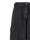 Coperni Denim Wide Leg Cargo Jeans