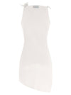 Coperni Asymmetric Flower Dress