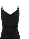 Coperni Metallic Logo Dress