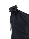 Coperni Asymmetric Mini Flower Dress