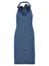 Coperni Belt Halter Neck Dress